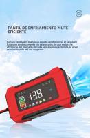 Cargador De Batería De Coche Automático 12V 6A Pantalla Color Inteligente Reparación Pulso Para AGM GEL WET Celdas De Ácido Plomo LCD - details 10