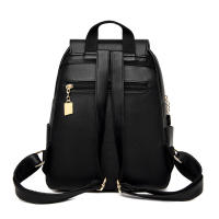 Mochila De Cuero Genuino Alta Calidad Para Mujer Gran Capacidad Bolso De Hombro Escolar Para Teenage Girls Viaje Diseñador Sac a Dos - details 10
