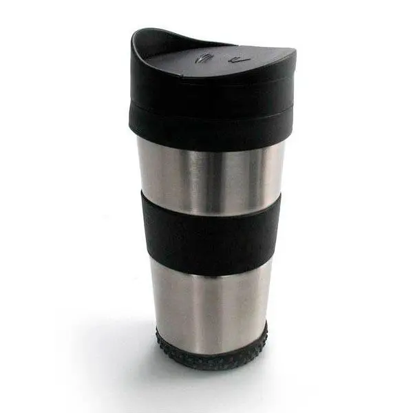 Crc Vaso Mug para Café de Acero Inoxidable | 400 Ml Palmoapalmo | Ideal para Trabajo y Viajes - 1