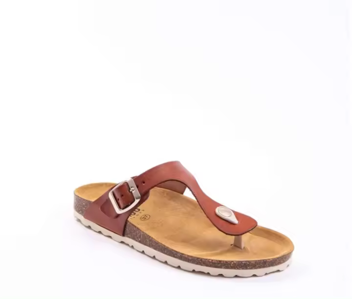 Sandalia Hee 24502 Vaquetilla Teja Piel Hee - 1