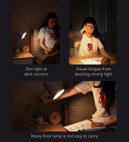 Lámpara De Escritorio Baseus LED Con Clip Iluminación LED Para Lectura Y Noche Luz De Noche Recargable Por USB Control Táctil Sin Etapas - details 2