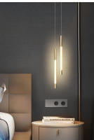 Lámpara Colgante Nórdica LED Para Iluminación Interior Luz De Lado Para Dormitorio Sala De Estar Comedor Pasillo Decoración De Hogar Metal AC 90-260V Moderna - details 7