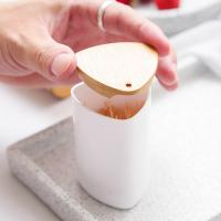 Caja De Almacenamiento Para Palillos De Dientes Ecológica De Plástico Dispensador Portátil Para La Cocina Y Sala De Estar - details 3