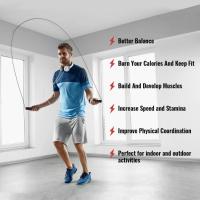 Cuerda De Saltar Speed Rope Para Adultos Y Niños Equipo De Fitness Portátil Perdida De Peso Entrenamiento Cardio Para Hombres Y Mujeres - details 5