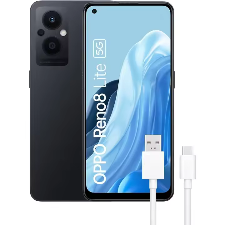 Oppo Reno 8 Lite 5G - Teléfono Móvil Libre 8GB+128GB Negro - 1