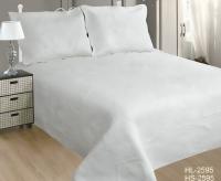KingnetStore Colcha Boutí Cosida，Colcha Bouti Rombos Lisa ，Entretiempo, Primavera y Verano, Fina, Extra Suave y Liger，190X260CM - details 3