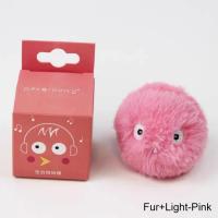Juguete Inteligente Para Gatos Con Sombrero De Paja Y Níspero Electrónico Simula Sonido De Pájaros Y Rana Entrenamiento Interactivo Tejido Gravedad Peluche Bola De Juguete Para Gatos - details 13