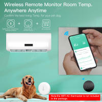 Sensor De Temperatura Y Humedad ZigBee Tuya Para El Hogar Inteligente Compatible Con Alexa Google Smart Life ZigBee2mqtt Monitor De Termostato Interior - details 5