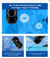 Liectroux HCR-10 Limpiador de ventanas robot, tanque de agua de 30 ml, rociado de agua ultrasónico, succión de 2800Pa, cuerpo ultra delgado de 6.8 cm, boquilla de atomización innovadora - details 10
