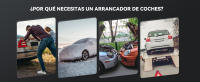 Arrancador de Coches Portátil BRPOM BM501 4000A para Todo Gasolina o 10L de Diésel con Cables Inteligentes, Salida QC3.0 y Espera Larga - details 35