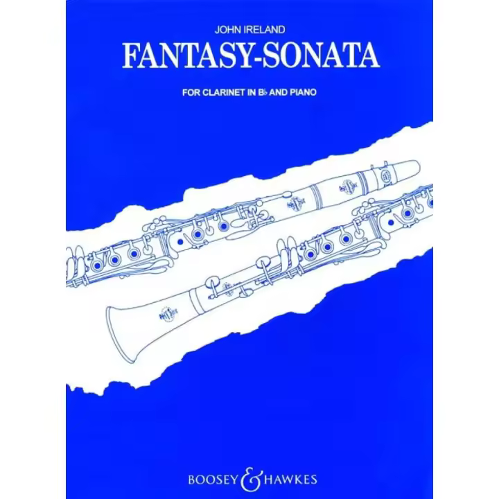 IRELAND J.-Fantasy Sonata para Clarinete y Piano - 1