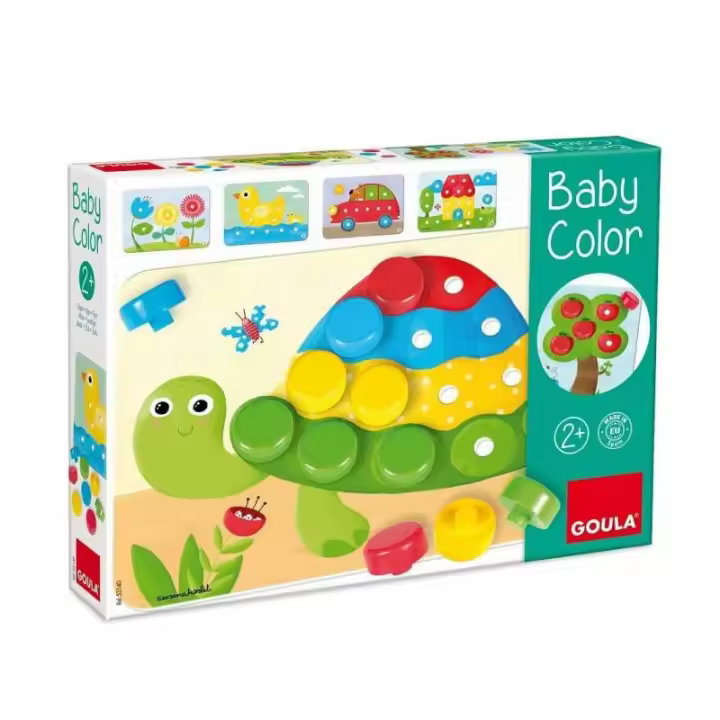 MOSAICO BABY COLOR MADERA GOULA JUEGO DE CREACIONES DE DISET - 1