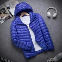 Nueva Marca Chaqueta De Pollo Ligera Para Hombres Otoño Invierno Estilo Casual Con Capucha Corta Ultrafina Y Slim Para Jóvenes - details 8