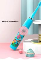 Cepillo De Dientes Eléctrico Para Niños Con Sonido Y Dibujos Animados Recargable Por USB Suave Impermeable Con Cabeza De Reemplazo - details 4