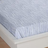 CARPE DIEM Juego de Sábanas de Microfibra Estampada Mod. CALELLI Color Azul - Conjunto de Ropa de Cama 3 o 4 Piezas para Cama 90, 105, 135, 150, 150/160  y 180 cm, Suaves, Transpirables y Confortables, Válidos para Colchones hasta 28 cm de Grosor - details 2