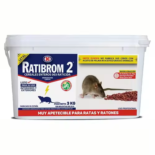 Ratibrom 2 Cereal, Cubo 3 kg - 1
