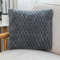 Funda De Cojín De Peluche Falsa Doble Cara Suave Y Fluffy 2pcs Lavable En Máquina Para Decoración De Sala De Estar Y Cama - details 6