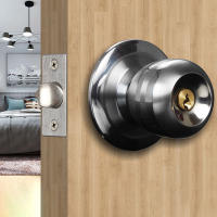 Perilla De Puerta Con Cerradura De Acceso Controlado Para Interiores Y Exteriores Apto Para Habitaciones Baños Material De Acero Inoxidable - details 3
