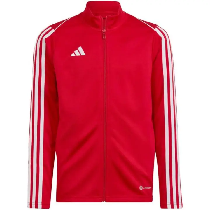 Sweatshirt adidas Tiro 23 League Training Jr HS3527 – Sudadera de entrenamiento junior con tejido técnico de alto rendimiento, ideal para mantener la temperatura y el confort durante el juego. - 1