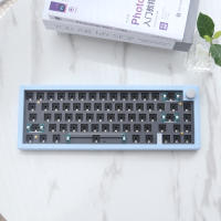 Teclado Mecánico GMK67 65% Con Bluetooth 2.4G Y Retroiluminación RGB Kit Personalizable Hot-swappable Para Escritorio Portátil Y Tablet - details 11