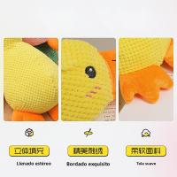 Juguete De Perro En Forma De Pato Peluche Que Silba Juguete Duradero Para Mordedor Interactivo Para Pequeños Y Grandes Perros - details 2