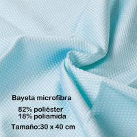 Various-Bayeta Cristales y Baños Solución Espejos, Cristales y Limpieza del Baño Paños Microfibra con Gran Capacidad de Absorción No Deja Marcas y Pelusas -30x40cm 12,24,48Unidad - details 3