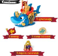Magic Box Tiburón Rey Piratix con Capitán Hermitt y Tesoro Exclusivo - Juego de Aventura Coleccionable Piratix - details 2
