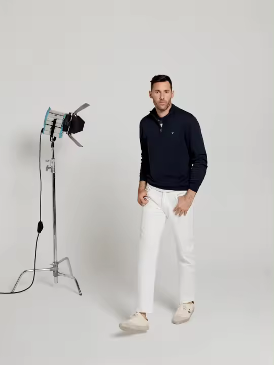 Silbon - Pantalon sport jeans clasico blanco - 1