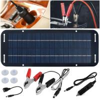 Kit De Panel Solar 12V IP65 Impermeable Cargador De Batería De Coche Eficiente Y Portátil Para Trickle Charging - details 1