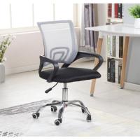 Silla de Oficina con Soporte Lumbar Giratoria Escritorio Sillon Ruedas Despacho casa salon habitacion ergonómica Gaming, escritorio, silla nordico tulipu NEGRO GRIS - details 5