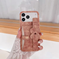 Funda De Teléfono De Imitación De Corazón Con Pulsera Para iPhone 17 pro Max 16 pro 15 Cubierta Protectora Vintage En TPU - details 5