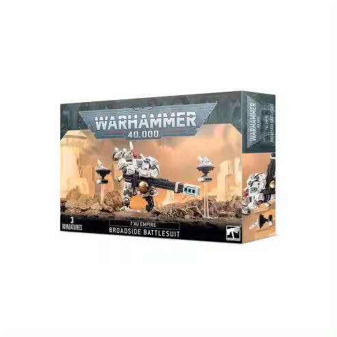 Miniatura - T'au Empire - Broadside Battlesuit - Exoarmadura XV88 Apocalipsis - Warhammer 56-15 - 1
