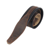 Correa De Guitarra Gearlly Para Electrónica Y Bass Piel Superior Con Espuma Ajustable Correa De Música De 8cm X 108-142cm - details 1