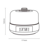 Incubador De Huevos 6/18 Con Bandeja Giratoria De 360 Grados Replicador Automático De Agua Y Control De Temperatura - details 2