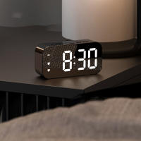 Reloj De Alarma LED Silencioso Multifuncional: Control De Temperatura Y Sonido Inteligente Tiempo Preciso - details 0