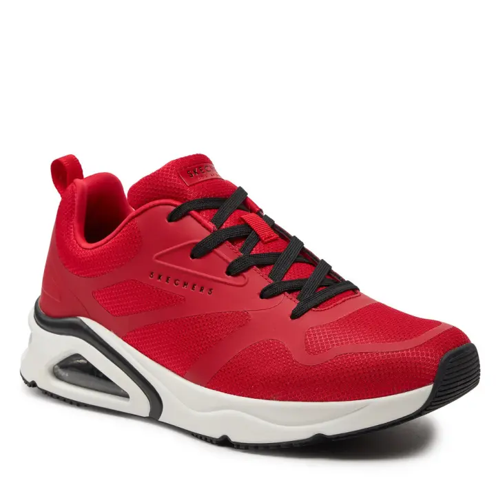 Zapatillas Skechers Tres-Air Uno Revolution Airy Rojo Blanco 183070-Red - 1