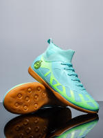 Zapatos De Fútbol Para Hombres IC Interior Altos Resistentes Al Desgaste Antideslizantes Talla True Fit Material Superior PU - details 4