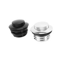 Tapa De Tanque De Aceite Y Gasolina Negra De Cromo Para Motocicleta CNC De Aluminio Pop-Up Para Harley Sportster XL883 XL1200 Dyna FXD Softail Fat Boy CVO - details 4