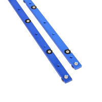 Barra De Miter De Aluminio 300/450mm Para Table Saws Herramienta De Carpintería Con Regla De Miter Para Trabajar En T-tracks Ranuras - details 3