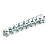 Kit De Tornillos De Tubo Doble Oreja 8-18mm Para Combustible Y Agua Herramienta De Jardín Y Plomería Material Acero Galvanizado - details 5