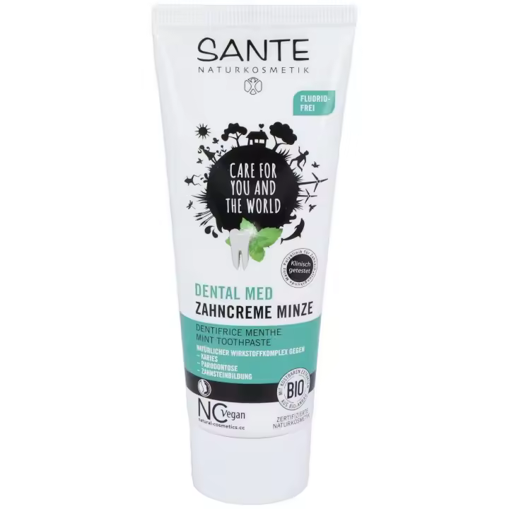 Dentifrico Menta Sante Sin Fluor Menta & Salvia Bi - 1