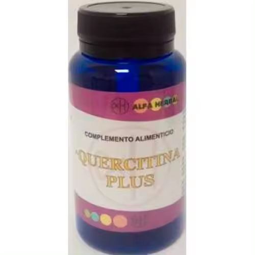 Suplemento Alfa Herbal Quercitina Plus 60Cap - 1