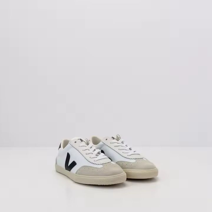 ZAPATILLA - VEJA - VOLLEY CANVAS WHITE BLACK VO0103524A MUJER - 1