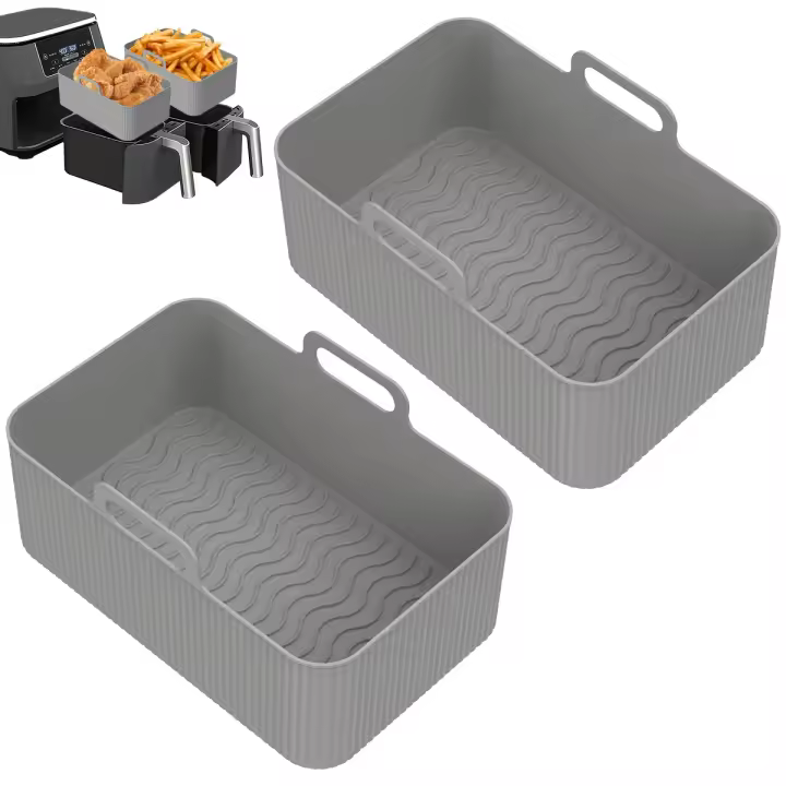 Lina de Silicona para Cocina Aire Seco Accesorio Reutilizable para Ninja Dual Air Fryer - 1