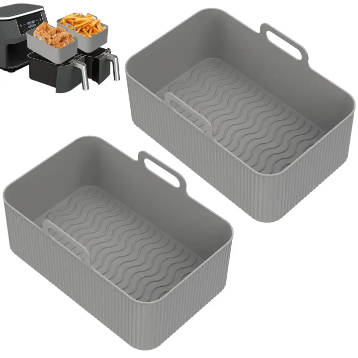 Lina de Silicona para Cocina Aire Seco Accesorio Reutilizable para Ninja Dual Air Fryer - 1