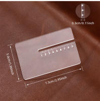 Herramienta Auxiliar De Talla En Cuero Con Punzón Y Herramienta De Acampe De Borde Chamferado R5 R10 R15 R20 Para DIY - details 7