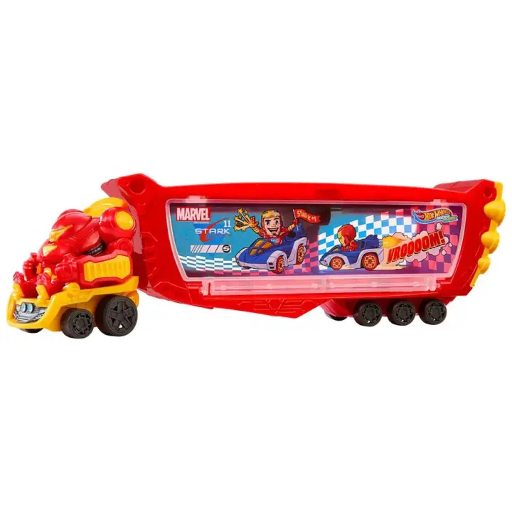 Hot Wheels Camión De Transporte De Coches Racerverse Hulkbuster - 1