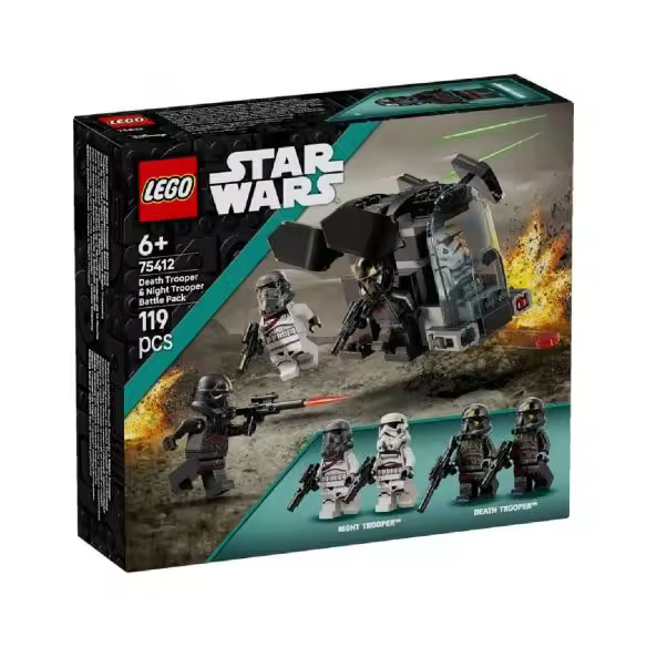 LEGO Star Wars Pack de Combate: Soldado de la Muerte y Soldado de la Noche 75412 - 1