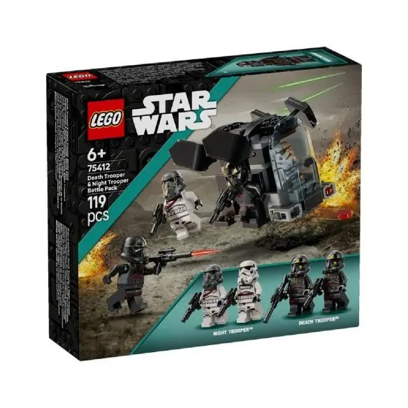 LEGO Star Wars Pack de Combate: Soldado de la Muerte y Soldado de la Noche 75412 - 1