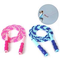 Cuerda De Saltar Ajustable De 2.8m Con Juego De Bambú Y PVC Suave Para Niños Equipo Deportivo Para Perder Peso No Se Enreda Fácilmente - details 5